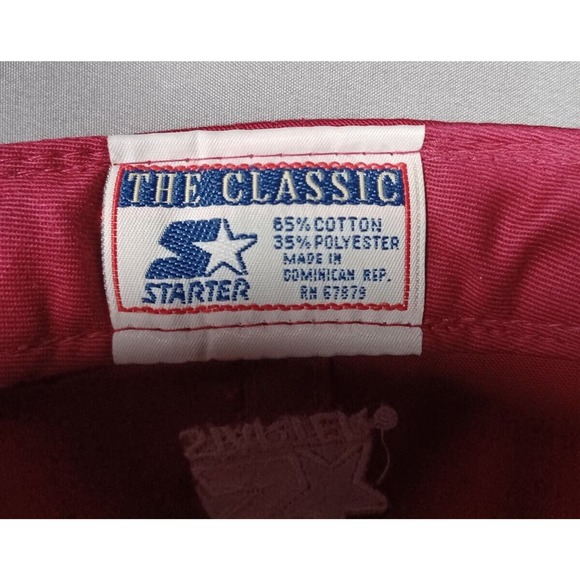 Florida State Seminoles Hat Starter Fitted 7 3/8 Red Black Vintage Y2K‎ New - Picture 6 of 8